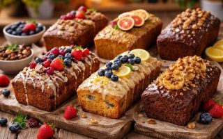 table-bois-cakes-gluten-fruits-noix