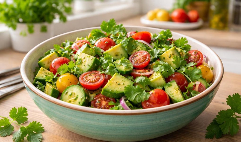 bol-salade-avocat-tomates-coriandre