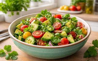 bol-salade-avocat-tomates-coriandre