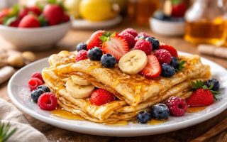 crepes-fruits-miel-cuisine-bois