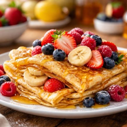 crepes-fruits-miel-cuisine-bois