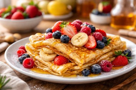 crepes-fruits-miel-cuisine-bois