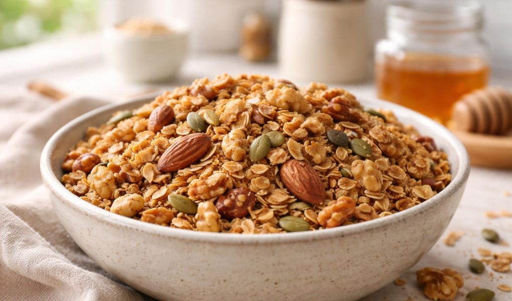 bol-granola-noix-graines-avoine