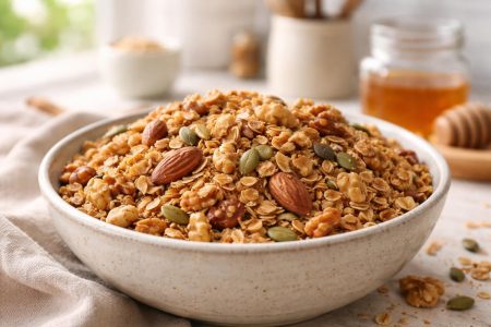 bol-granola-noix-graines-avoine