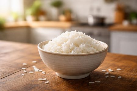 bol-riz-table-bois-grains