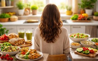 femme-table-cuisine-produits-frais