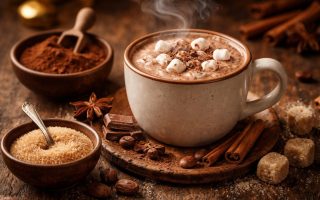 tasse-chocolat-chaud-table-bois