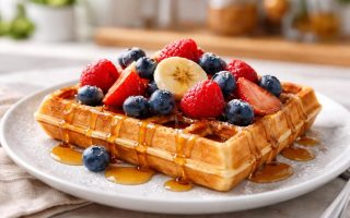gaufre-fruits-sirop-cuisine-lumineuse