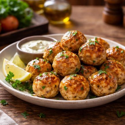 boulettes-poulet-fines-herbes-table