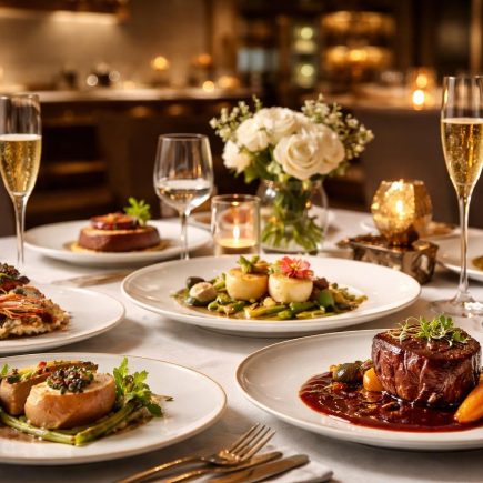 table-plats-gastronomiques-cuisine-moderne