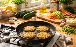 cuisine-lumineuse-ingredients-frais-galettes-cuisson