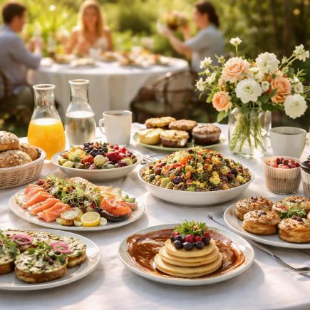 table-brunch-exterieur-plats-gourmands