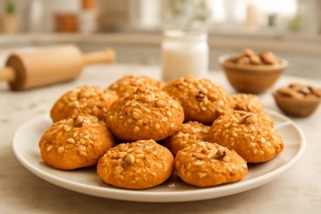 Comment Faire des Petits Gâteaux aux Noisettes et Sésame sans Gluten