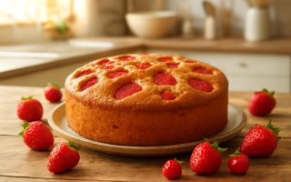 Comment Faire un Gâteau Moelleux aux Fraises sans Gluten sans Lactose