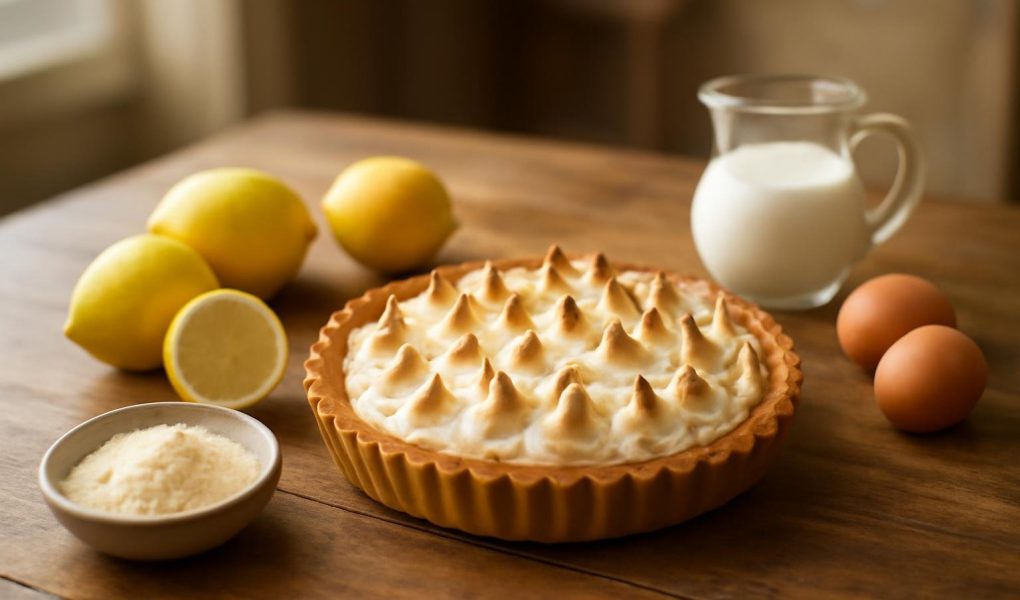 Comment Faire une Tarte au Citron Meringuée sans Gluten et sans Lactose
