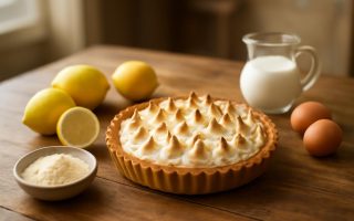 Comment Faire une Tarte au Citron Meringuée sans Gluten et sans Lactose