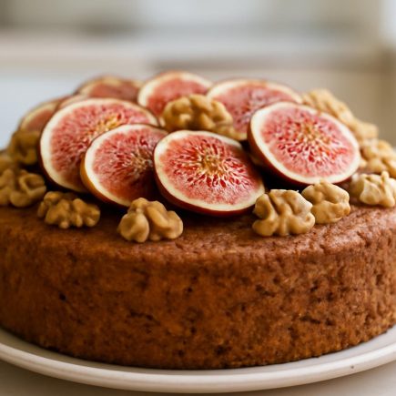 Comment Faire un Gâteau aux Figues et Noix sans Gluten