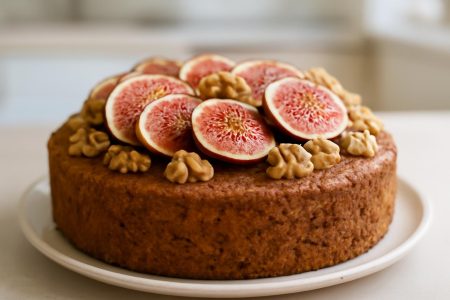 Comment Faire un Gâteau aux Figues et Noix sans Gluten