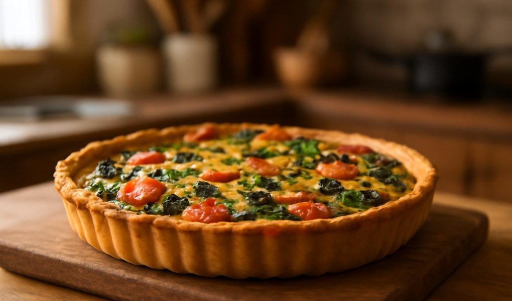 Recette Quiche sans Lait ni Crème : Moelleuse et Facile à Faire