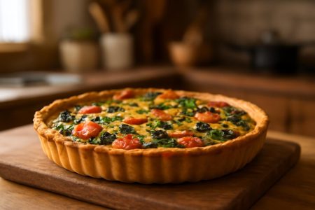 Recette Quiche sans Lait ni Crème : Moelleuse et Facile à Faire