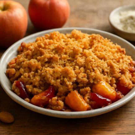 Comment Faire un Crumble sans Gluten et sans Lactose