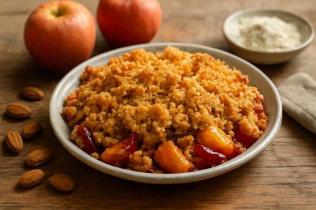 Comment Faire un Crumble sans Gluten et sans Lactose