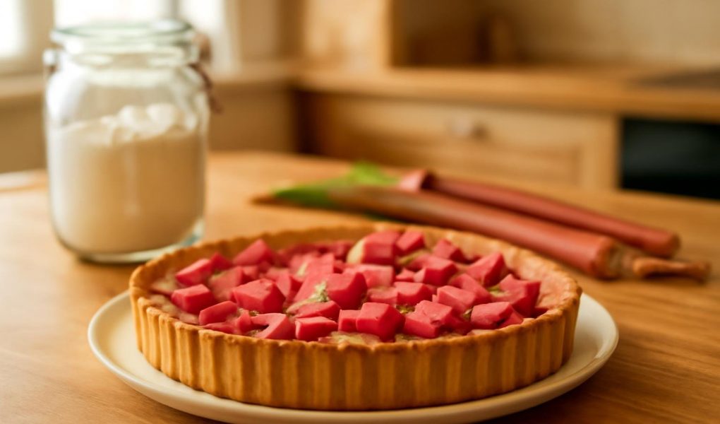 Comment Faire une Tarte à la Rhubarbe Vegan : la Recette Facile