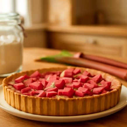 Comment Faire une Tarte à la Rhubarbe Vegan : la Recette Facile