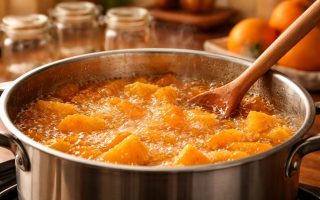 marmite-ebullition-oranges-sucre-cuisine