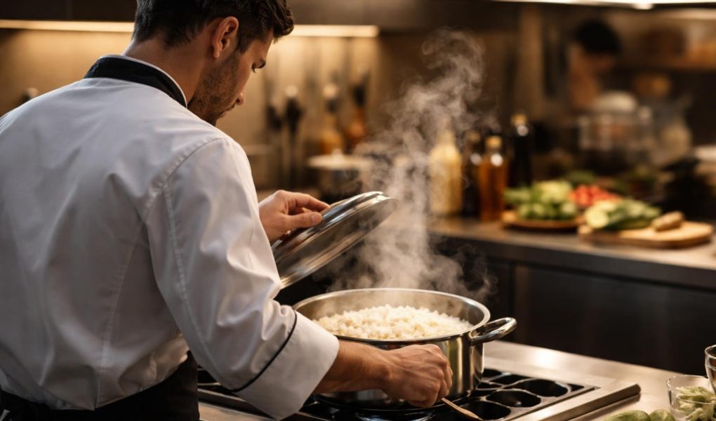 cuisinier-vapeur-riz-sushi-cuisine-moderne