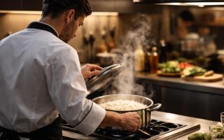 cuisinier-vapeur-riz-sushi-cuisine-moderne