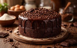 gateau-chocolat-miettes-table-cuisine