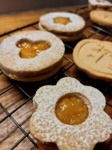 Sablés de Noël à la confiture sans gluten sans lactose