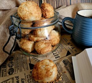 Petits gâteaux banane/ noix de coco sans gluten