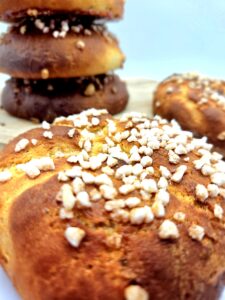 Briochettes fourrées sans gluten et sans lactose