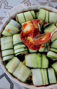 involtini de courgettes au poulet