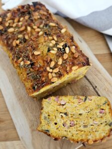 Pain de carottes sans gluten et sans lactose